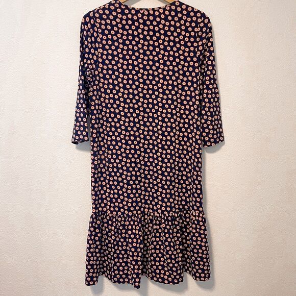 Boden Selena Ditsy Floral Jersey Midi Dress Size 6L - Picture 6 of 7